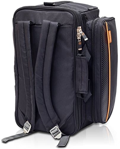 Black medical backpack for nurses