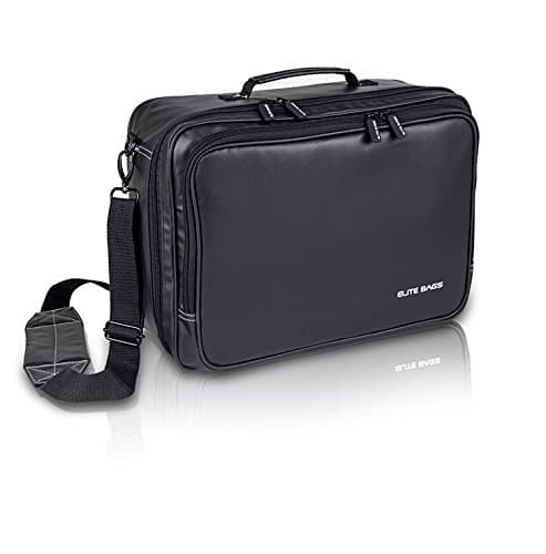 The black ELITE BAGS medical bag meets the professional requirements of doctors and nurses.