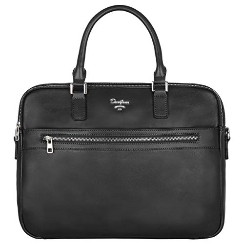 David Jones briefcase with 13" laptop compartment