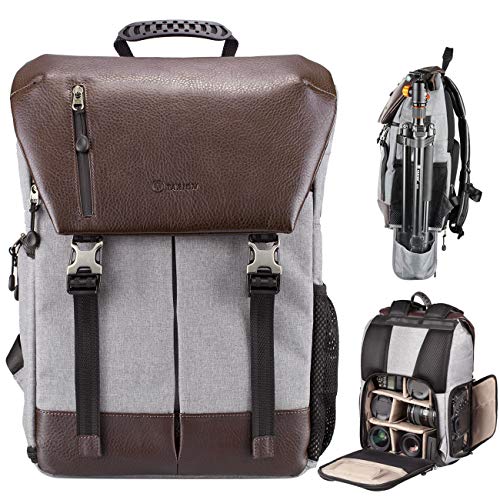 Vintage Tarion waterproof canvas camera backpack for reflex, laptop and tripods