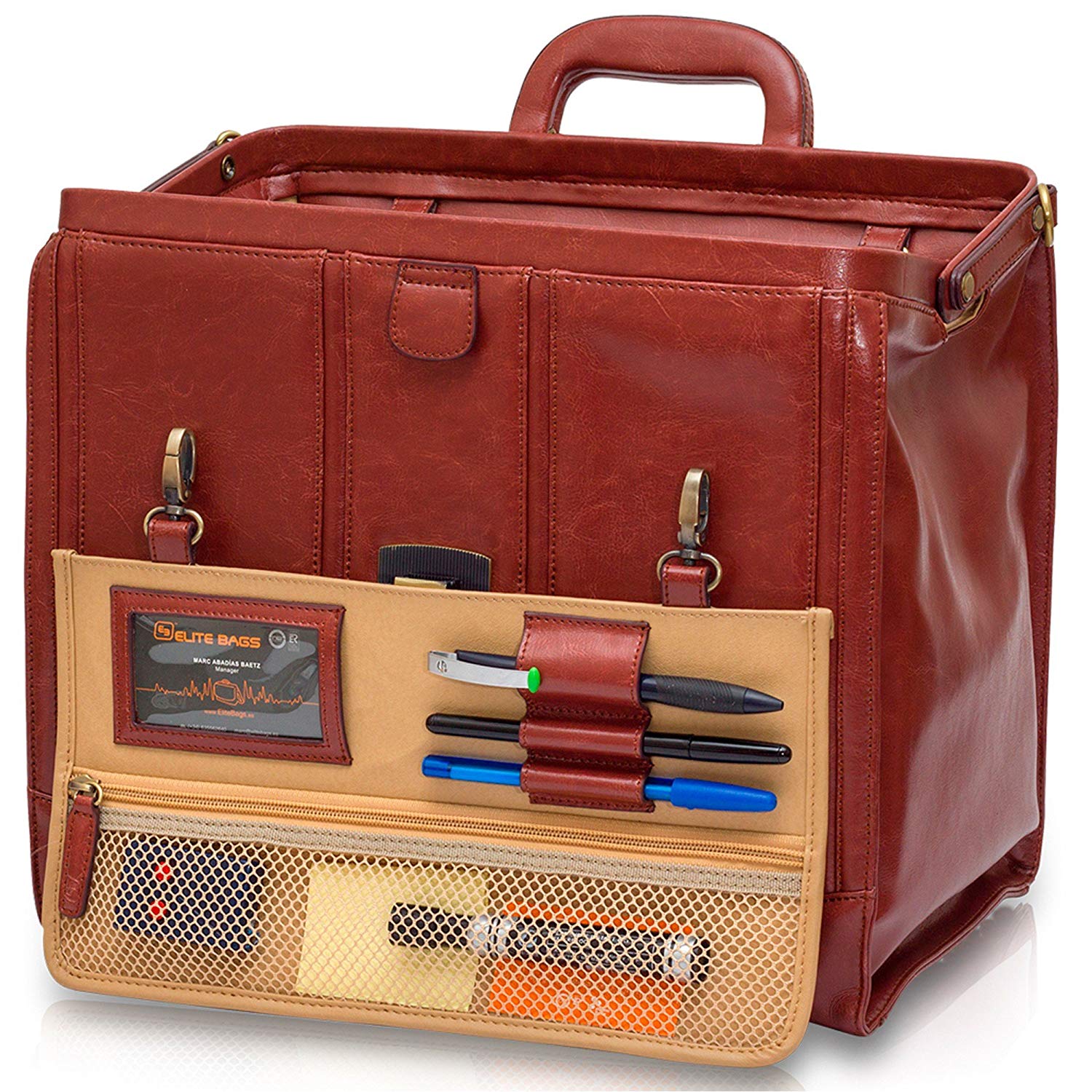 Elite Bags storage medical leather case