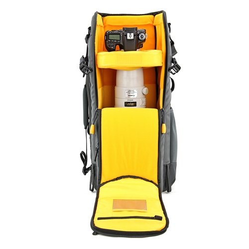 Extra large camera backpack for long excursions, Vangard, suitable for carrying a drone