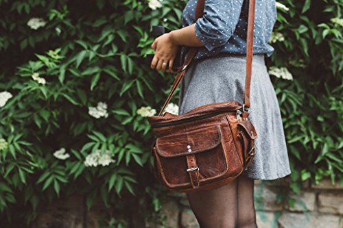 Gusti leather camera bag Vintage style 