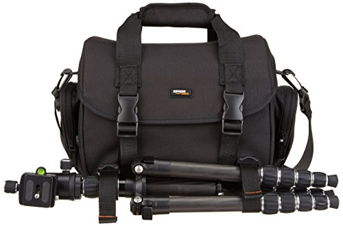 Convenient, quick-access shoulder camera bag with compact capacity