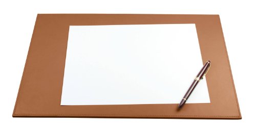 Honey leather doctor's desk pad