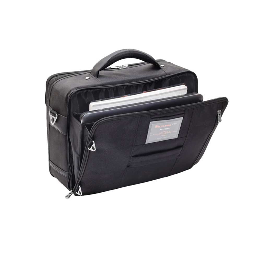 Elite Doctor bag with laptop compartment made of fabric