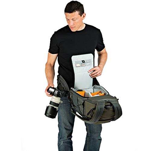 Trek Lowepro camera backpack for long treks, comfortable to carry
