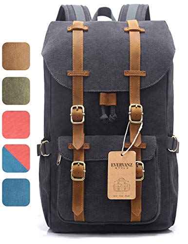 Evervanz large canvas backpack