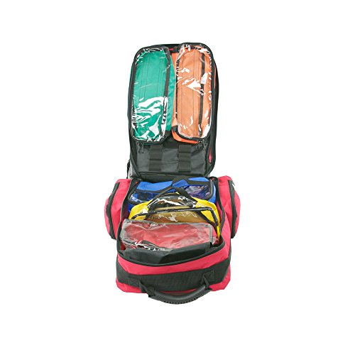 Compartmentalisation of the medical rescue backpack