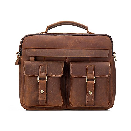 Leather briefcases for him