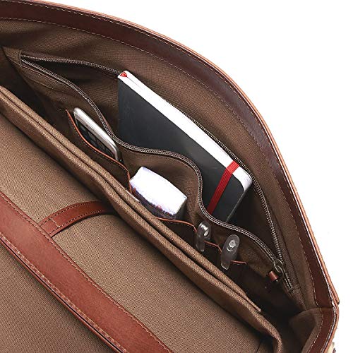 Men's briefcase with neat interior The bridge