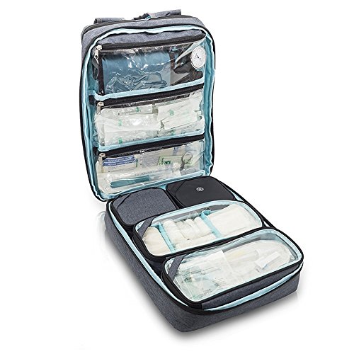 Well-separated interior of the Elite Bag Urban Nurse Backpack