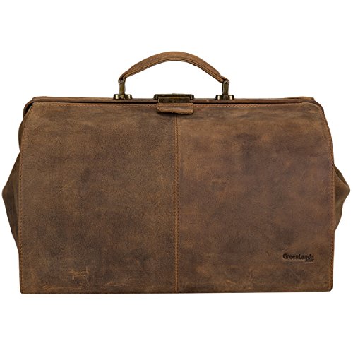 Vintage leather nurse bag 40 cm
