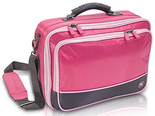 Nurse  bag with pink shoulder strap by Elite bags