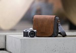 Urban leather camera bag