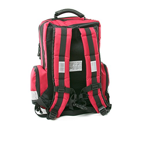 Shoulder straps of the medical rescue backpack