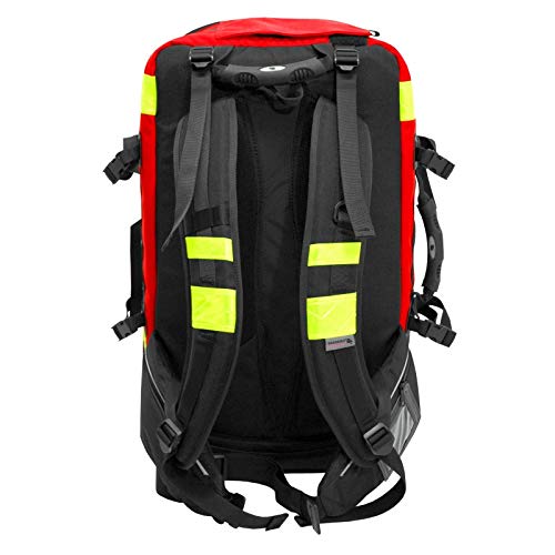 Shoulder straps of the emergency medical backpack