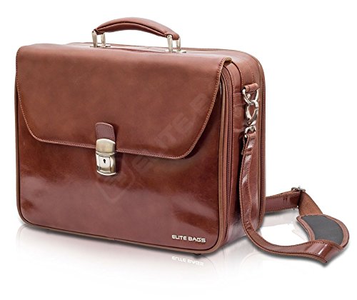 Honey leather doctor's bag by Elite Bag