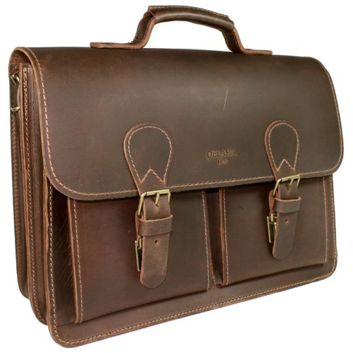 Classic satchels with Laptop compartment with 2 gussets