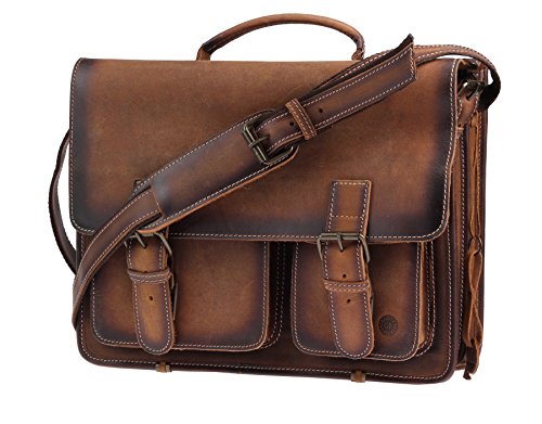 XL Greenburry Brown Teacher's Satchel bag