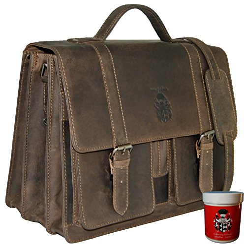 XXL satchel briefcase with 3 large capacity gussets for teachers